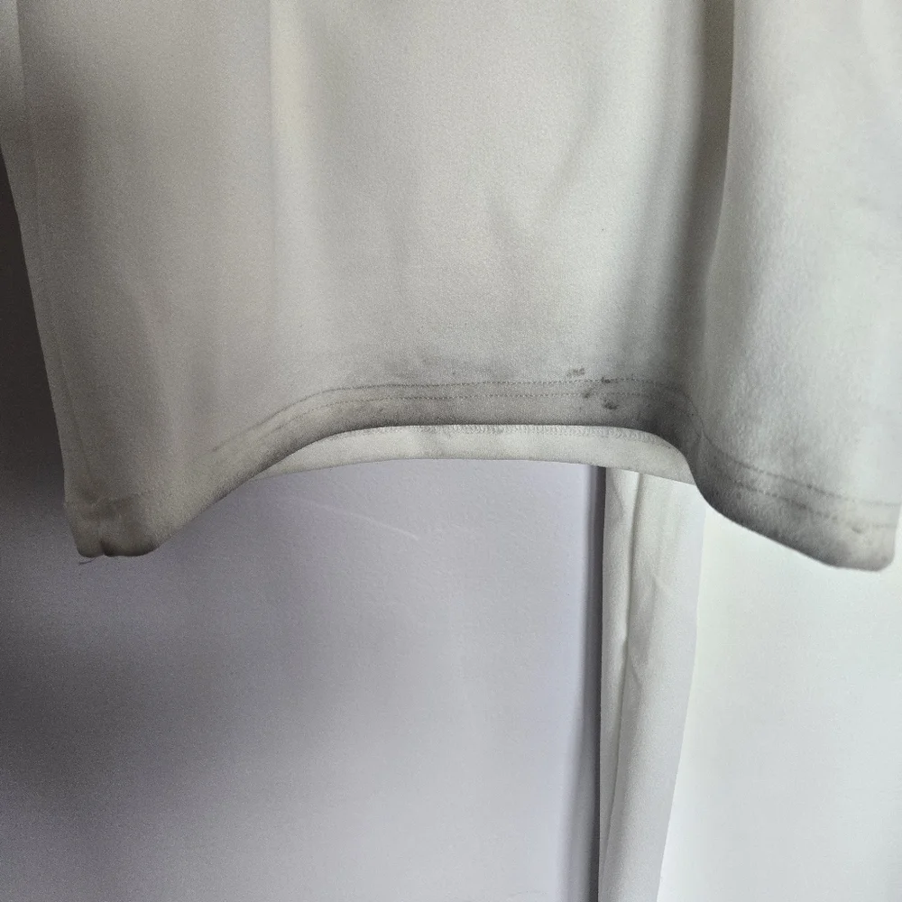 Lulus Amor And Beyond Ivory One-shoulder Two-piece Jumpsuit White - Size L - Picture 6 of 8